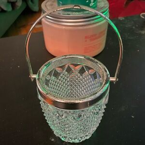 Vintage made in West Germany lead  crystal ice bucket